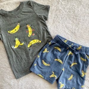 Cat & Jack toddler boy’s shirt and short set